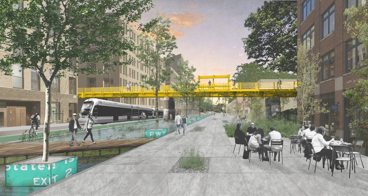 Prospect Avenue Corridor, NY - Prospect Trace: Transforming an Expressway into Civic Space | AIA Brooklyn